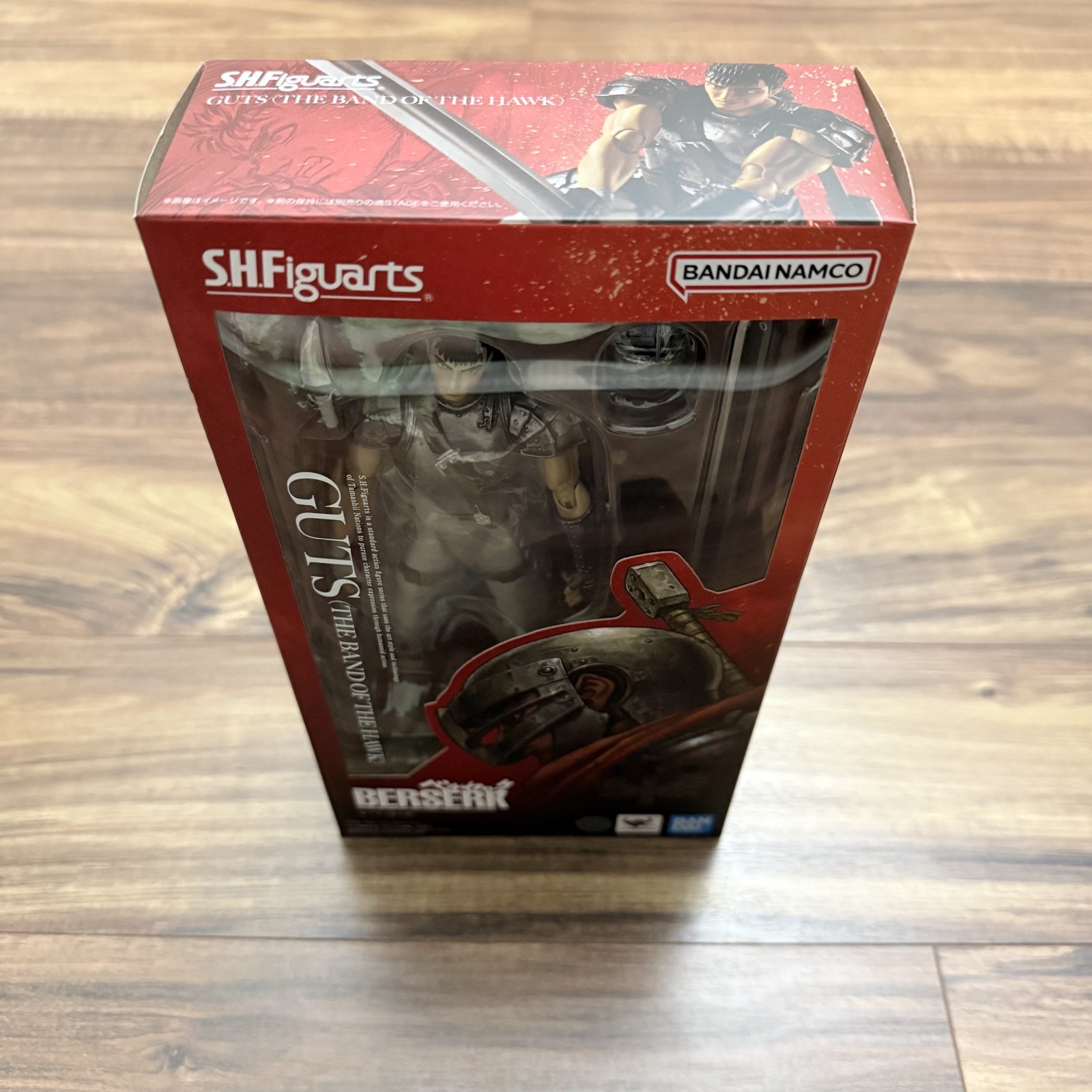 S.H. Figuarts Berserk Guts ( The Band of The Hawk ) TAMASHII NATIONS Bandai New