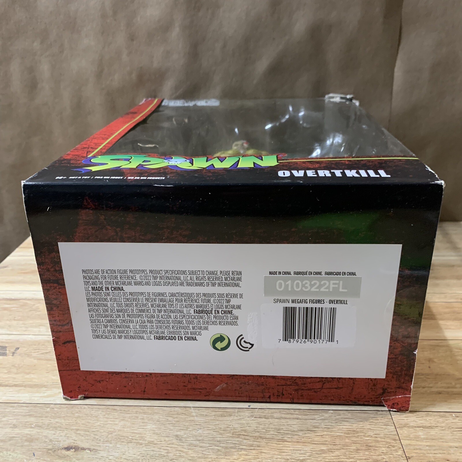 McFarlane Toys Spawn Overtkill Figurine Action Figure 9”