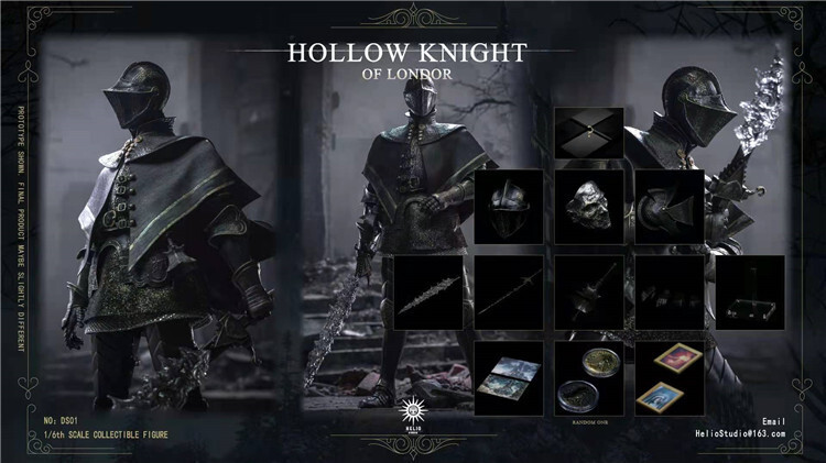 Helio Studio Dark Souls Ⅲ Hollow Knight of Londor 1/6 Scale Action Figure