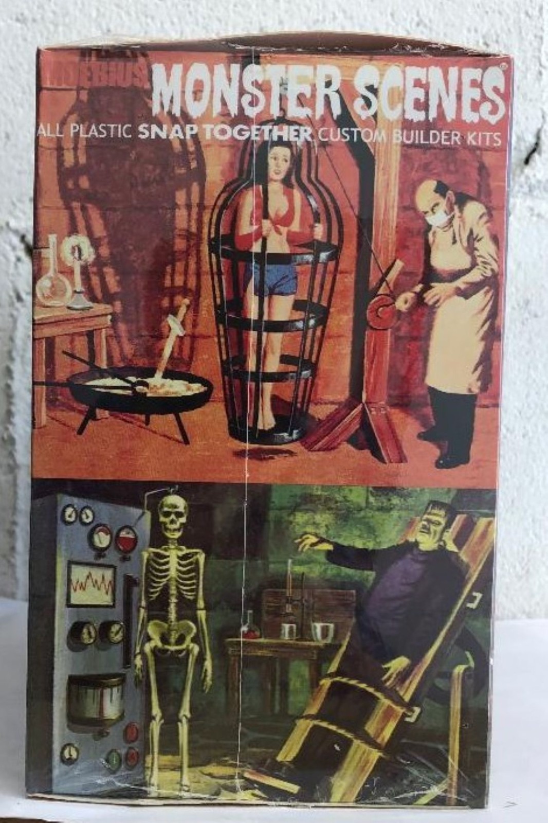 Moebius The Hanging Cage Model Kit Aurora Reissue Monster Scenes 1:13 SEALED