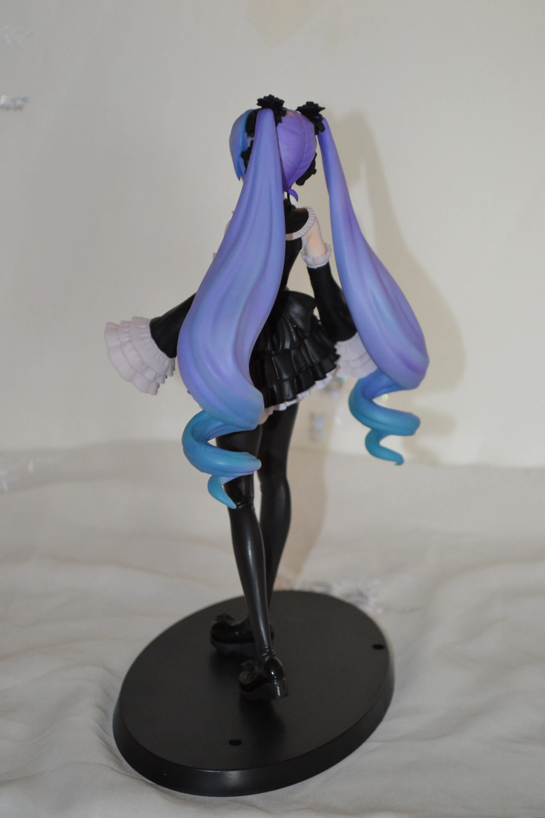Hatsune Miku Project DIVA Future Tone Black Dress 17cm Anime Figure Toy No Box