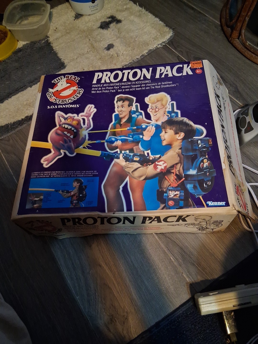 vintage 1984 ghostbusters proton pack Cib