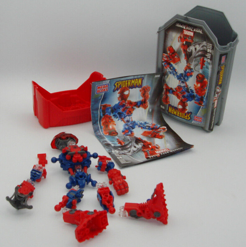 Spider-Man Super Tech Heroes Construction Toy (2004) – Open Box