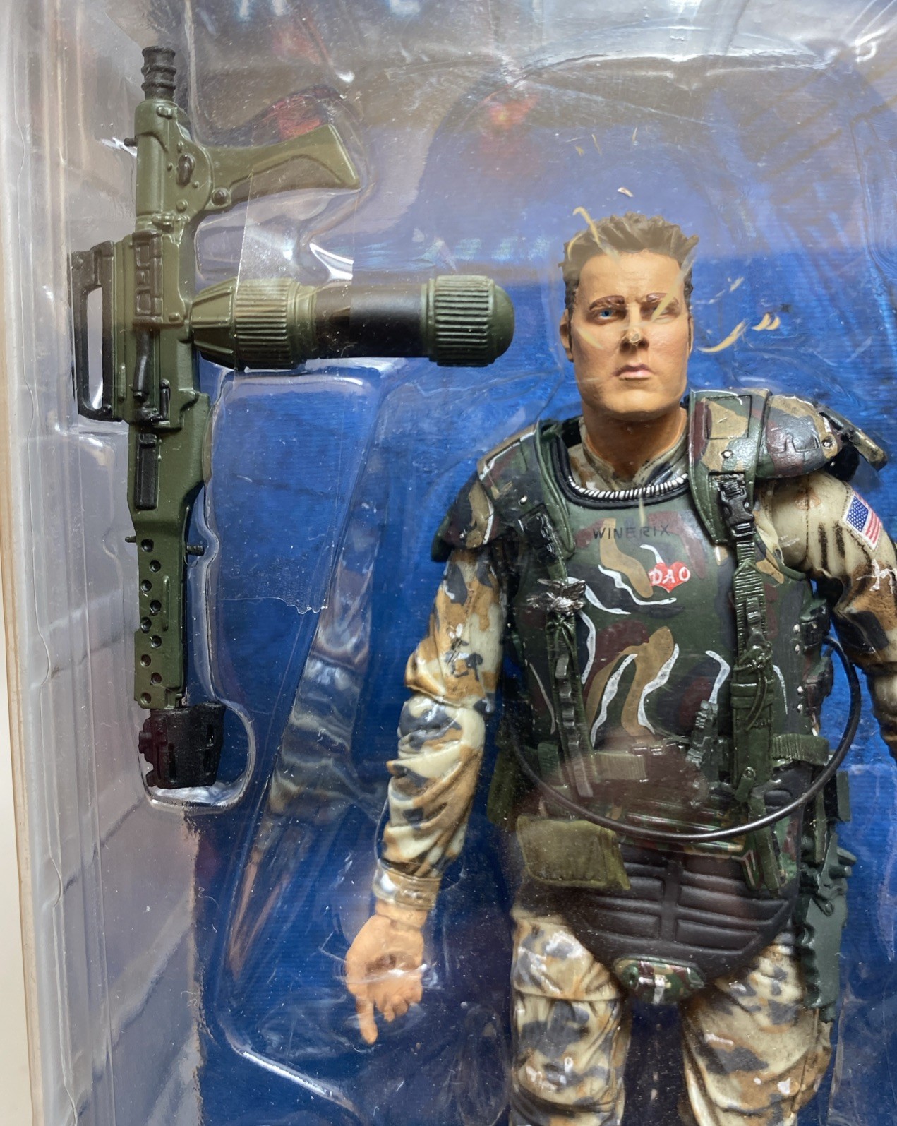NECA Alien Sergeant Craig Windrix Marine 7&Prime; Action Figure Aliens Movie Series 2