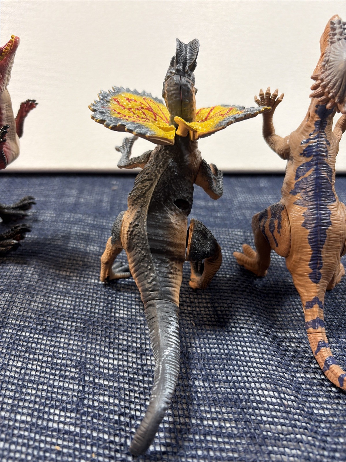 Kid Galaxy 6-inch Poseable Dragon Action Figures Set of 4