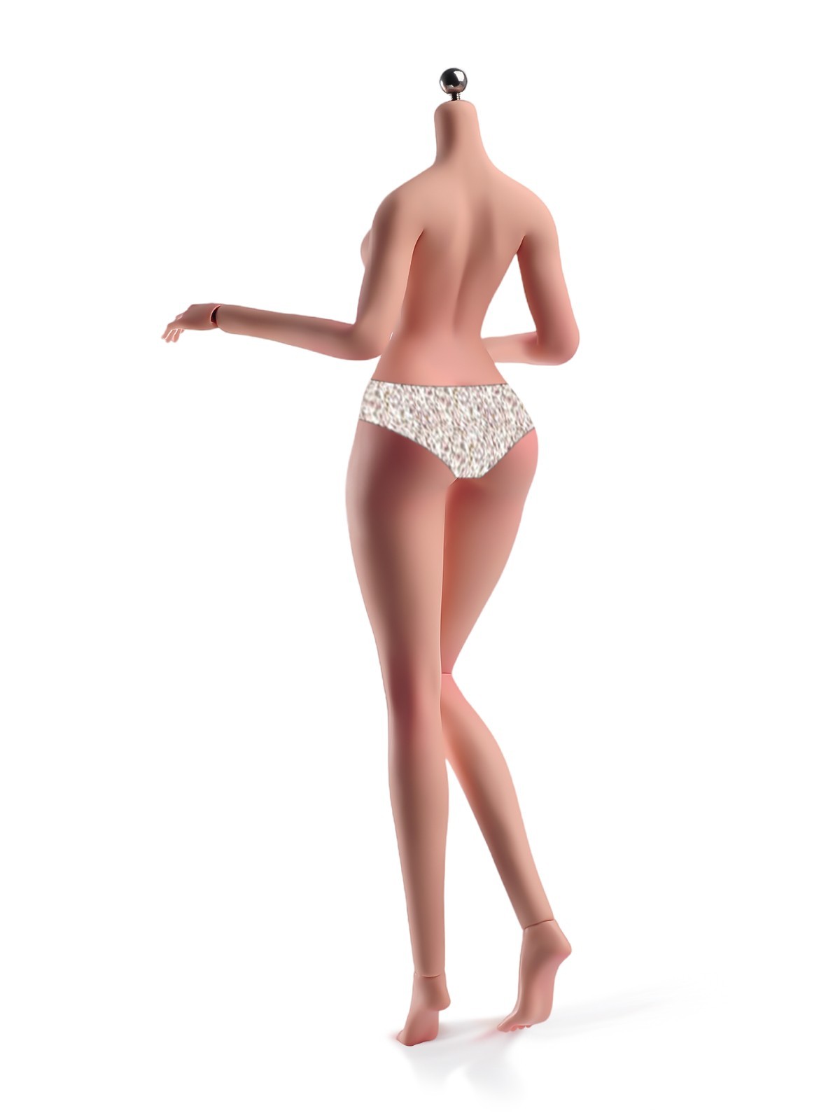 1/6 Flexible Normal MakeupLarge Breast Female Action Figure Body Detail Doll