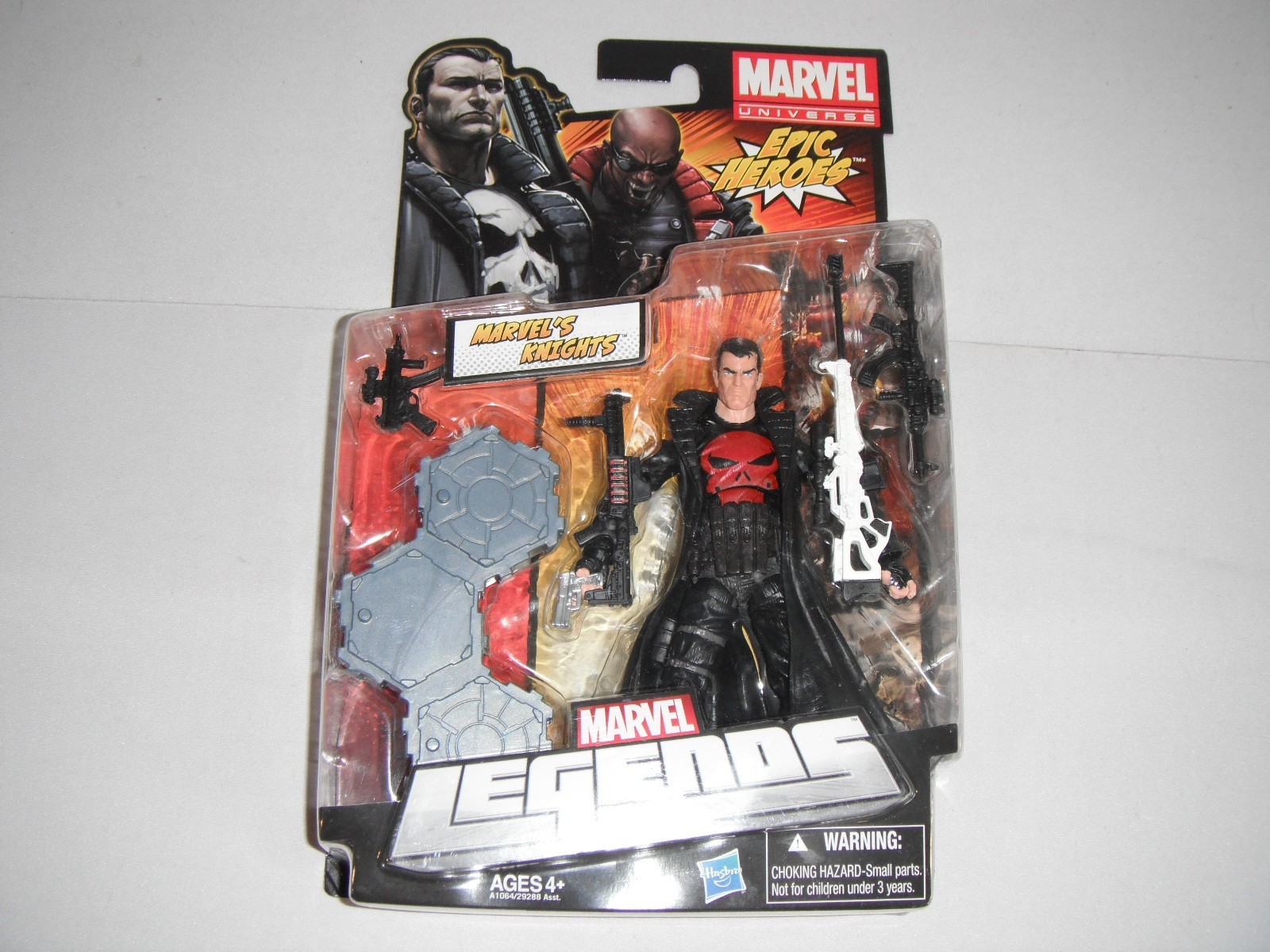 Marvel Legends Punisher Figure Red Skull Variant Marvel Knights Epic Heroes New