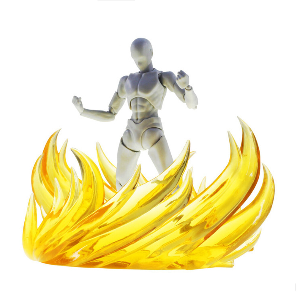 2X Wind Flame Impact Aura Burst Burning Effect For Tamashii Action 1/12 Figures
