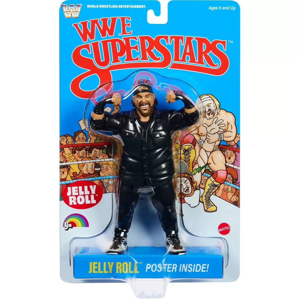 WWE LJN MATTEL 1980&rsquo;s RETRO SERIES 3 PRE-ORDER JELLY ROLL