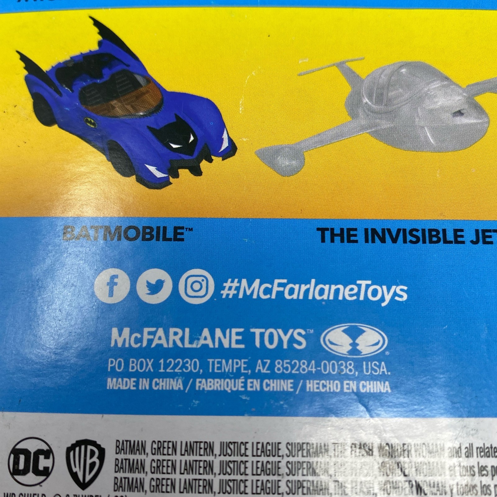 McFarlane Toys DC Super Powers Superman Fleischer 4.5in Blue/Red