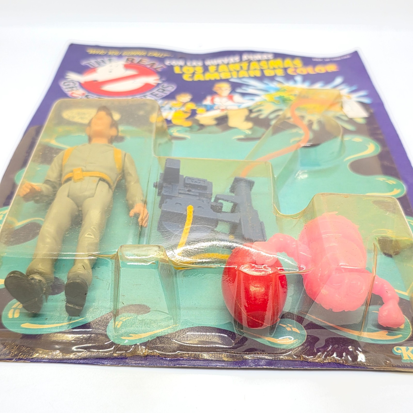 VTG The Real Ghostbusters PETER VENKMAN JOCSA / KENNER 1992 sealed ARGENTINA