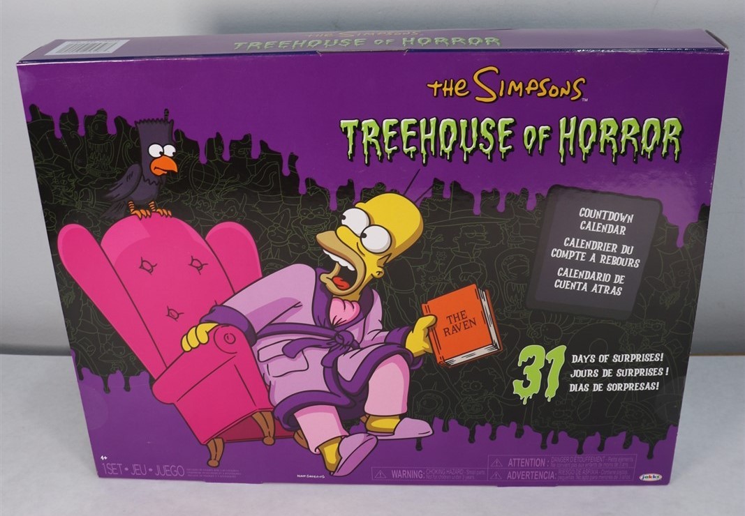 The Simpsons Treehouse of Horror Halloween Countdown Advent Calendar 2025 New