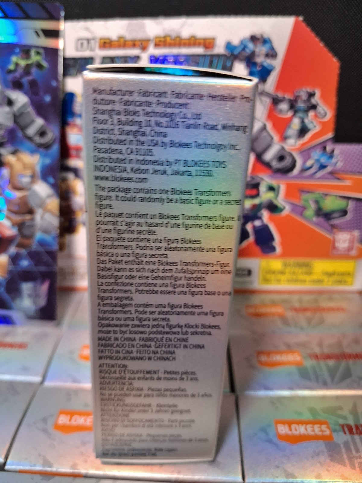 X1 New Single Blind Box – Blokees Transformers Defender Version 1 Galaxy Shining
