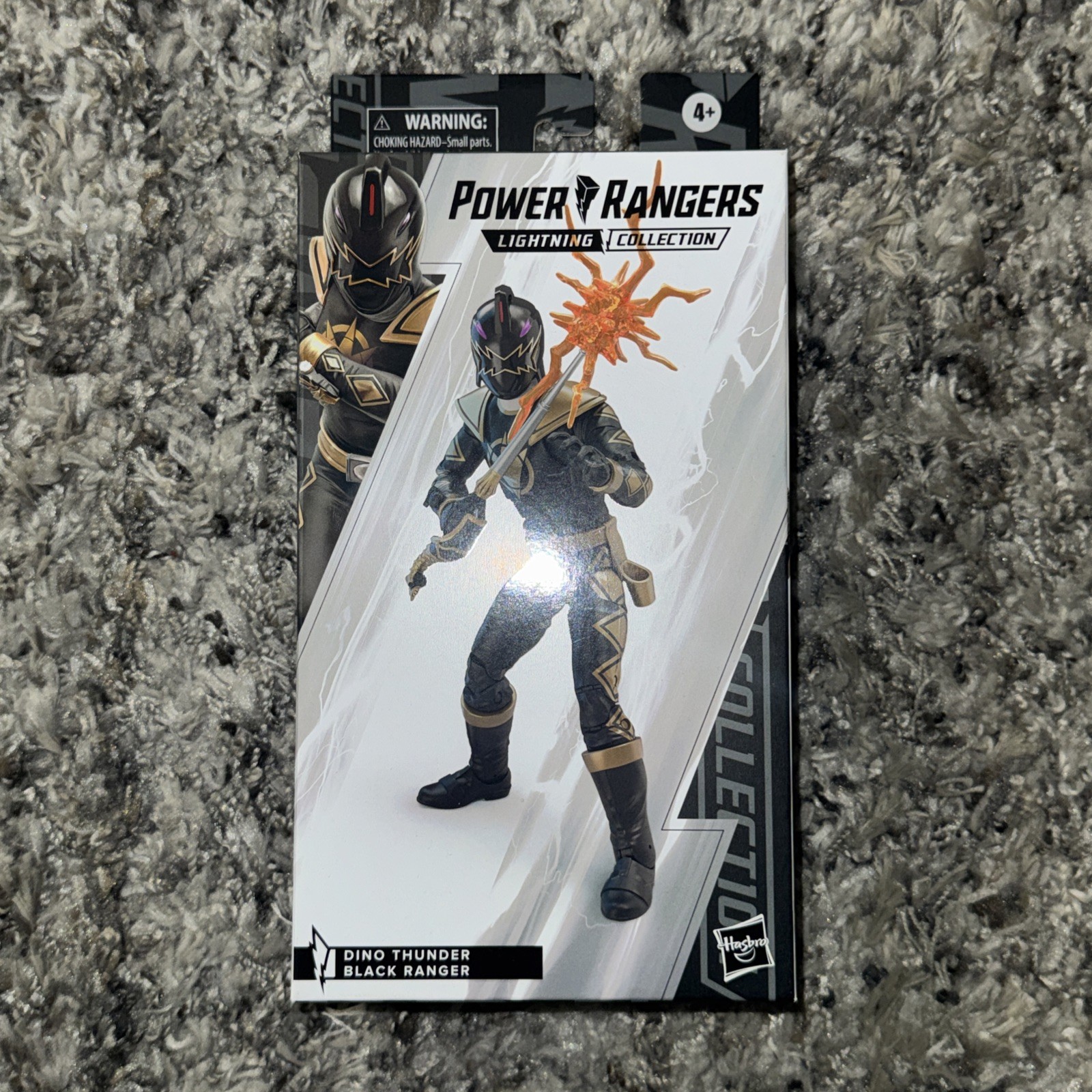 Dino Thunder Black Ranger (Power Rangers, Lightning Collection) SEALED