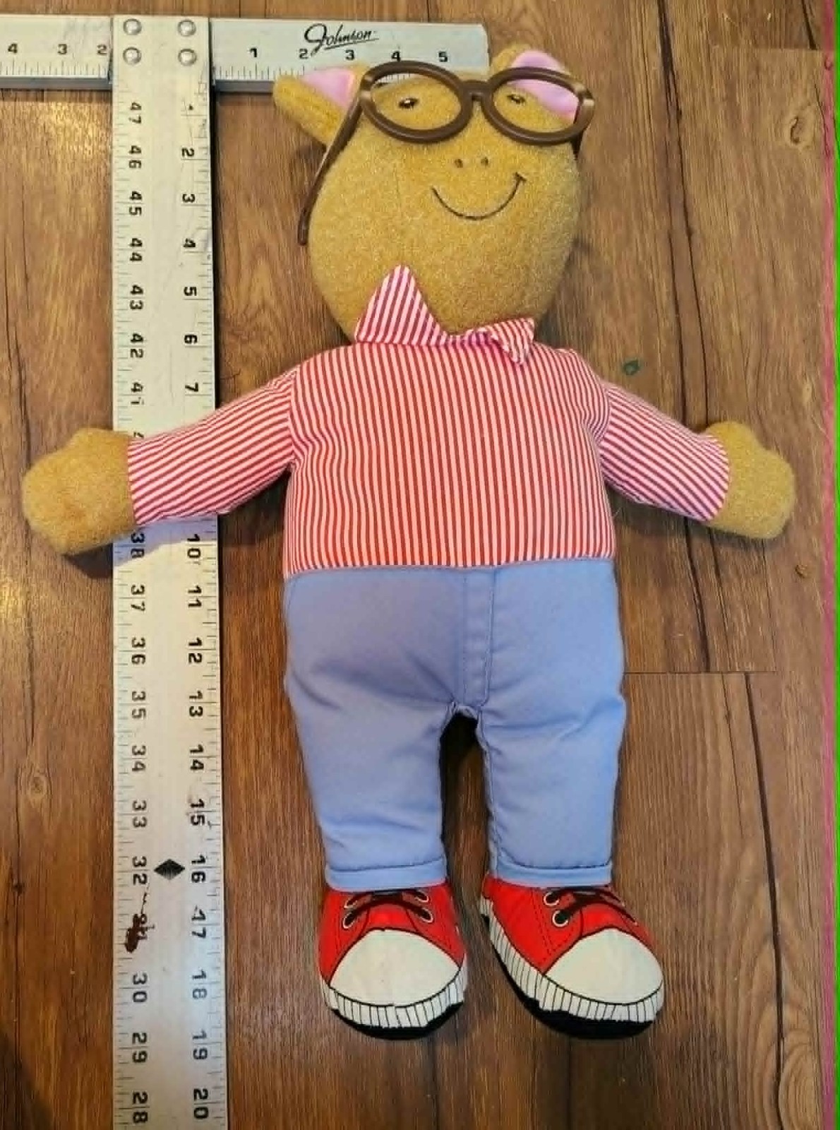 1996 Hasbro Playskool Talking Arthur plush doll – 18 inches – Marc Brown -works!