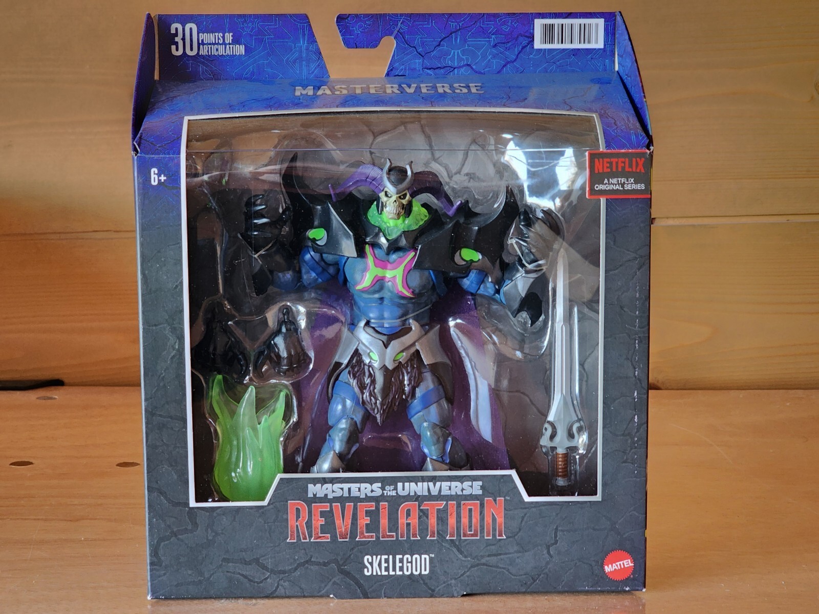 Skelegod 7in Scale I Masters of the Universe: Revelation I Masterverse I Mattel