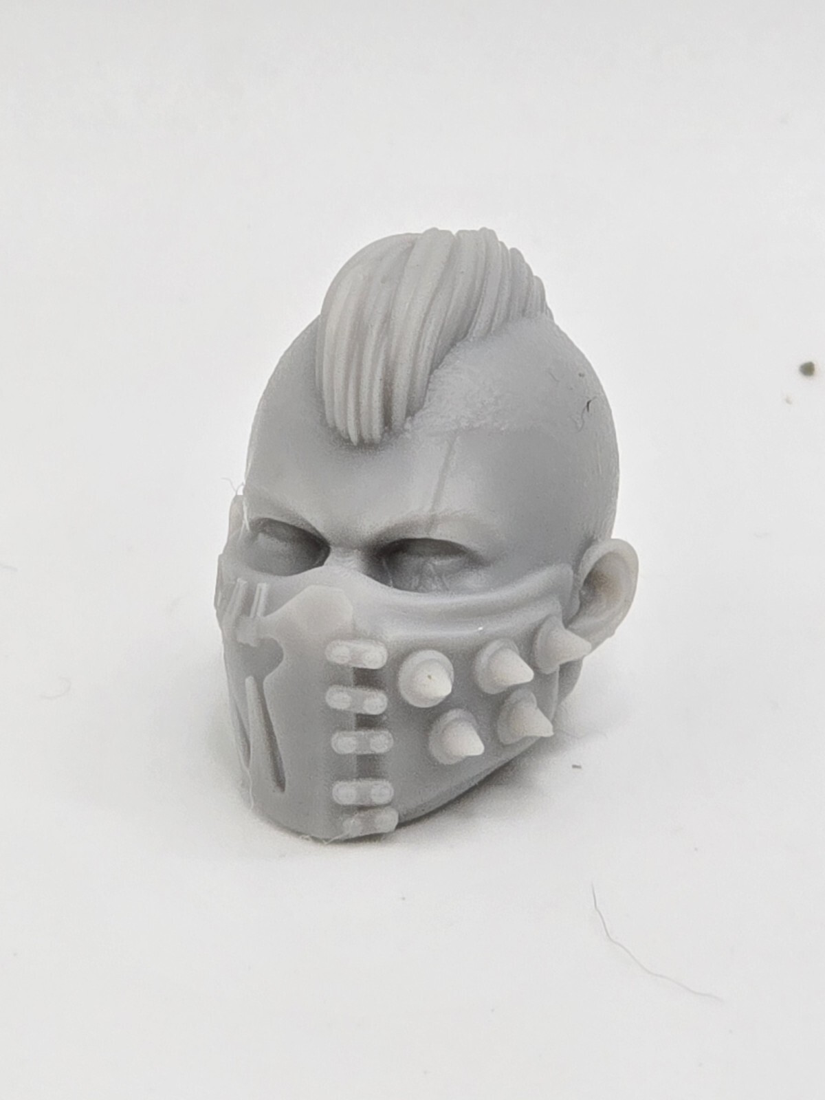 3d Printed BRASS BARON HEAD 1:12 6&Prime; Joe Classified/Legends
