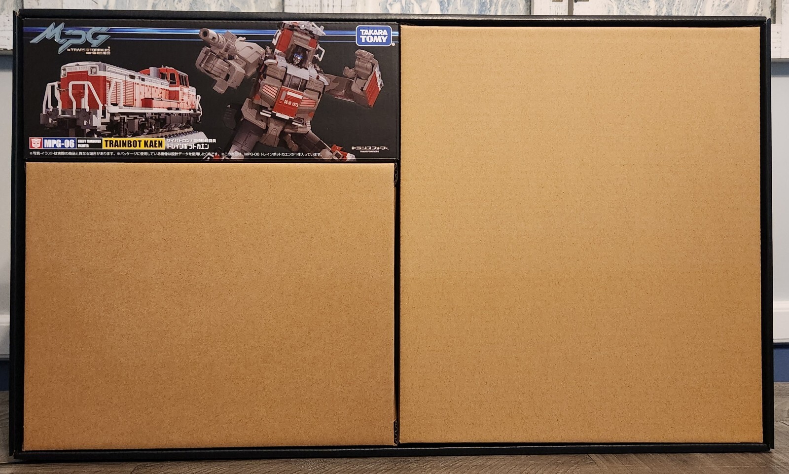 MISB in USA – Transformers Masterpiece MPG-06S Raiden Box Trainbot Kaen Limited
