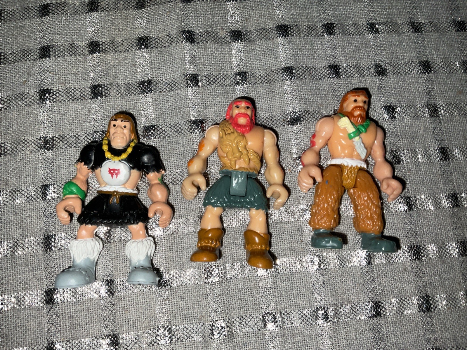 Fisher Price Imaginext Dinosaur Caveman Cavemen Lot 2.4” Toys Action Figures