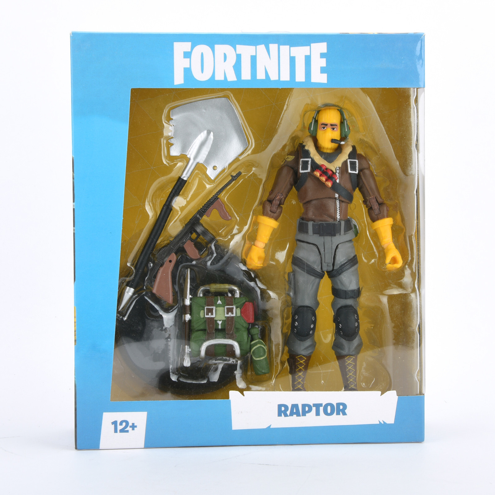 Fortnite Raptor w/Accessories & Weapons 7&Prime; Action Figure Toys NEW Bulk Pack