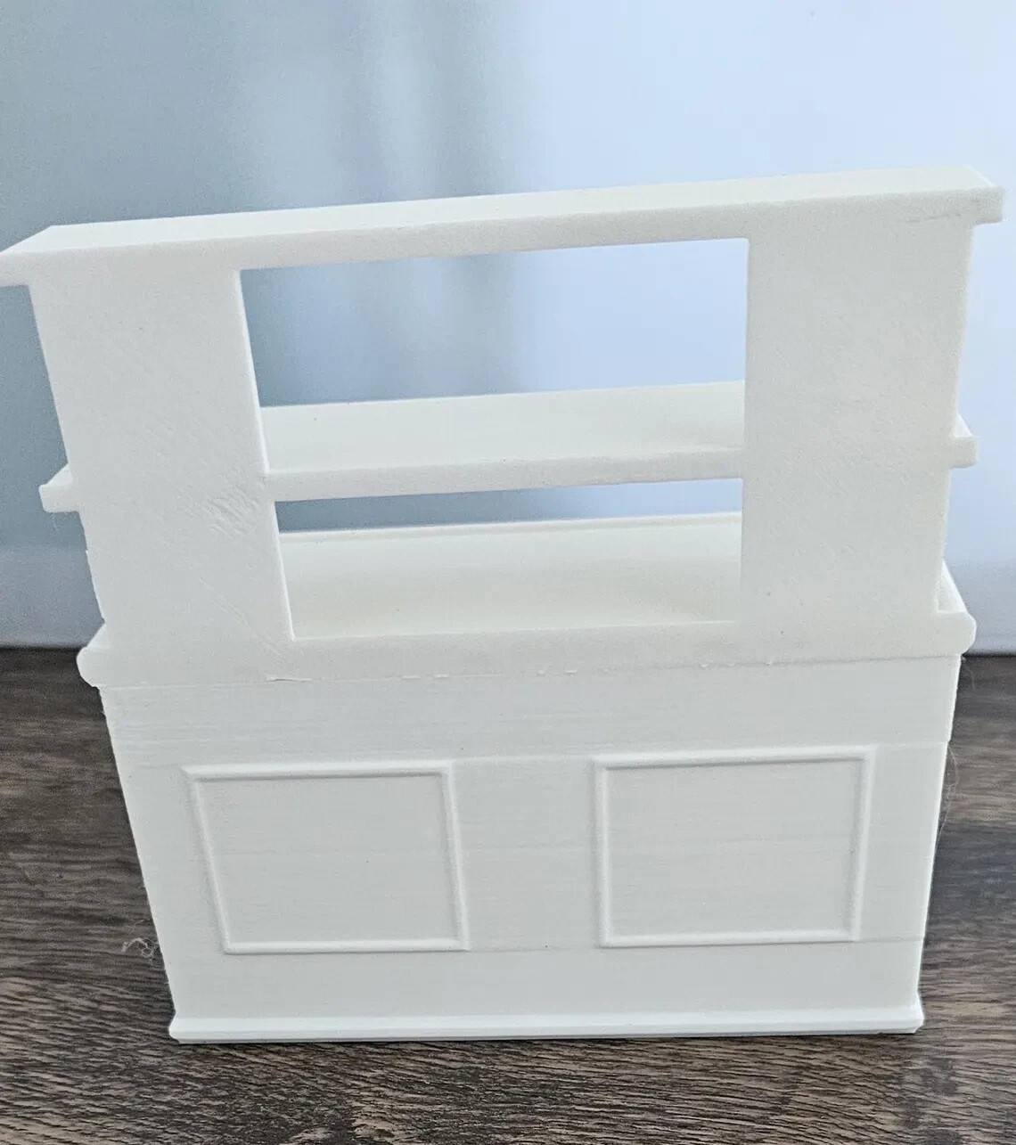 White Bakery Display Case – Kowalski Bakery 1:6 Scale Bake Shop Miniature