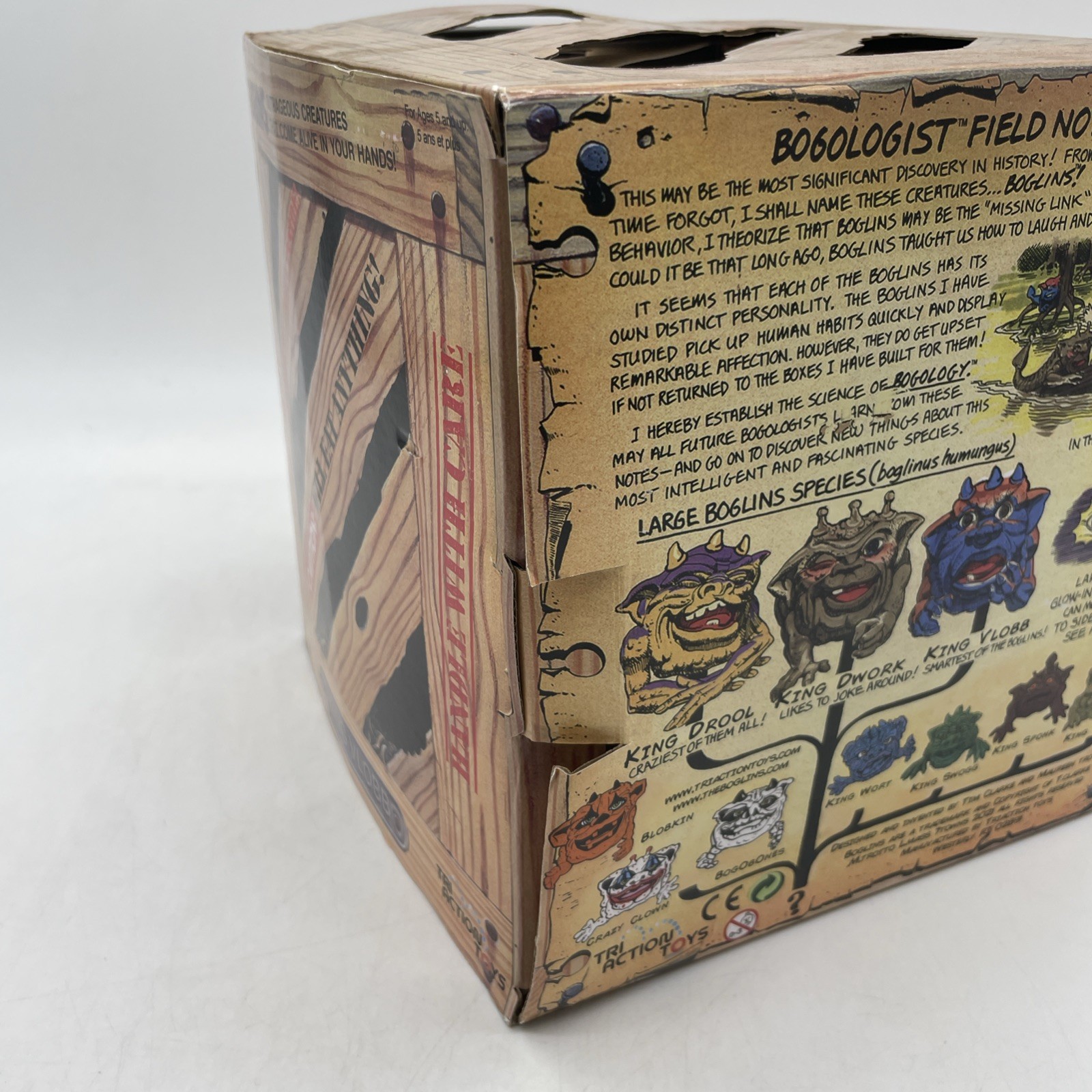King Vlobb (Boglins, TriAction) First Edition With Authenticity Label!