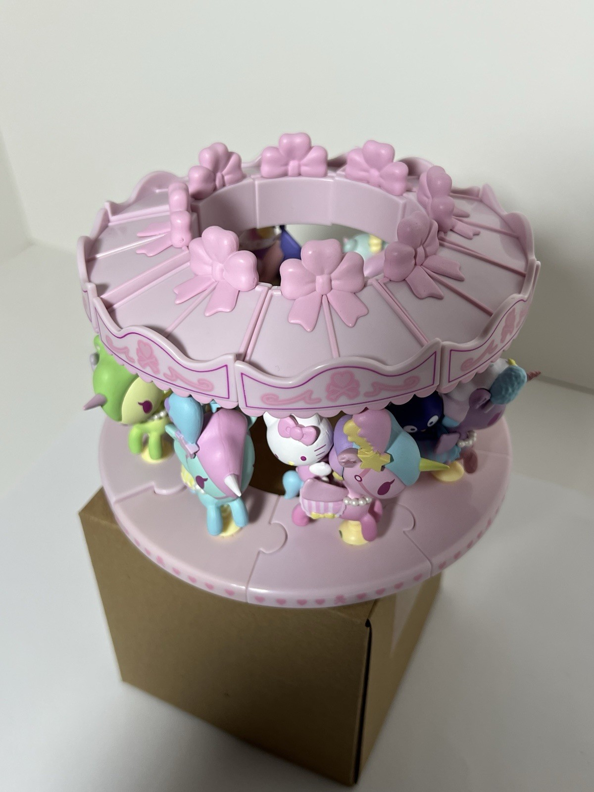 Tokidoki Sweet Pink Carousel Chococat & Sweet Stuff 3&Prime; Vinyl Figure New w/ Box