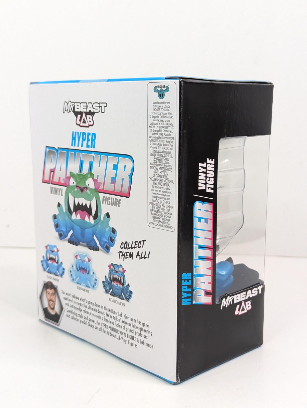 Mr Beast Lab Hyper Panther Vinyl Figure Moose Toys LLC 2023 New