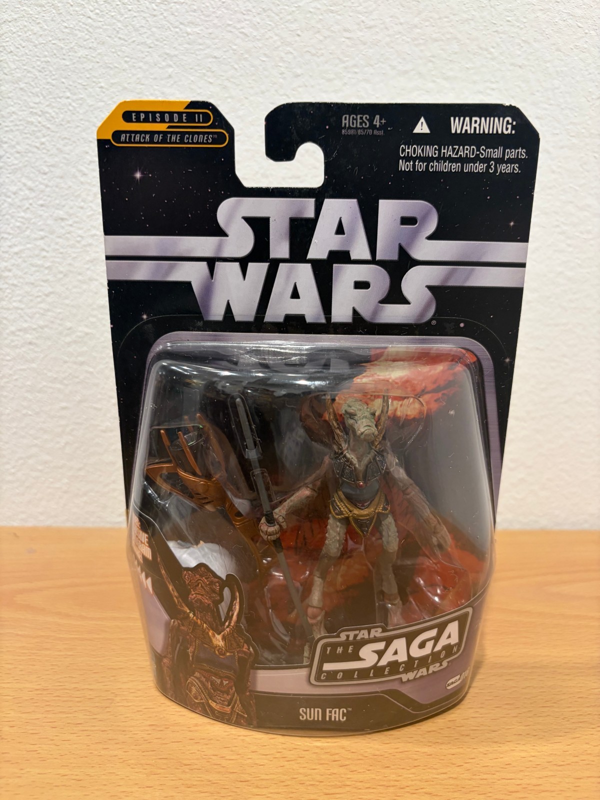 Star Wars Saga Collection Episode II Attack of the Clones Sun Fac Action Figure