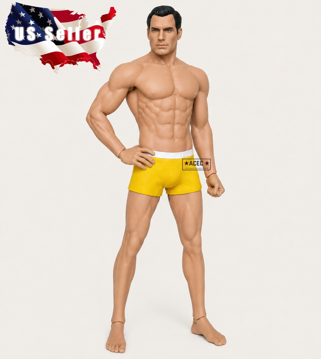 Custom Uncensored PHICEN 1/6 Hero 12&Prime; Male Seamless Muscular Figure Set SUNTAN