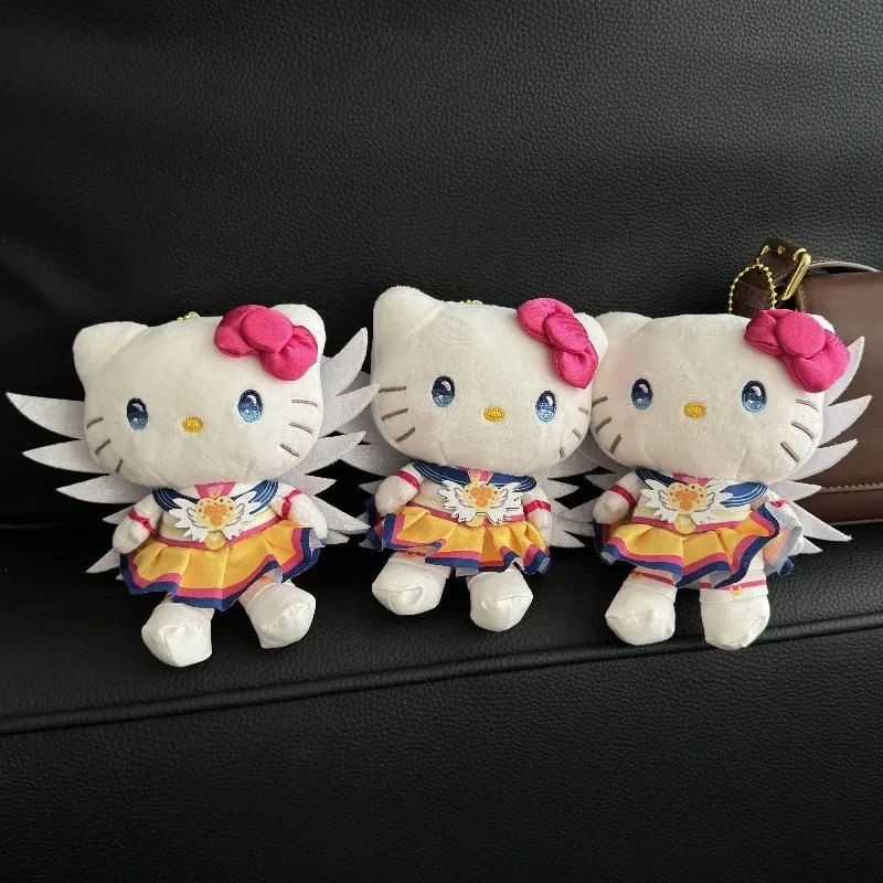 Kitty Sailor Moon Plush Keychain Cute Kitten Bag Charm Gift