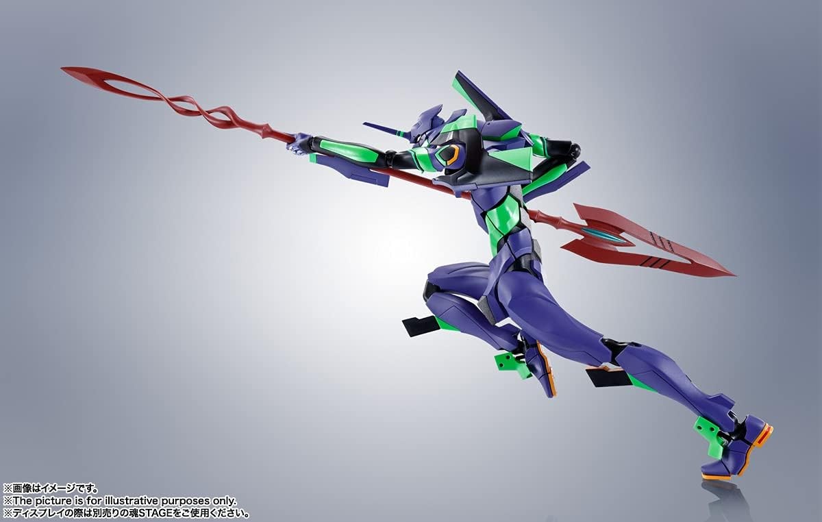 Bandai Robot Spirits Evangelion Test Type-01 EVA-01 Spear of Cassius Renewal Col