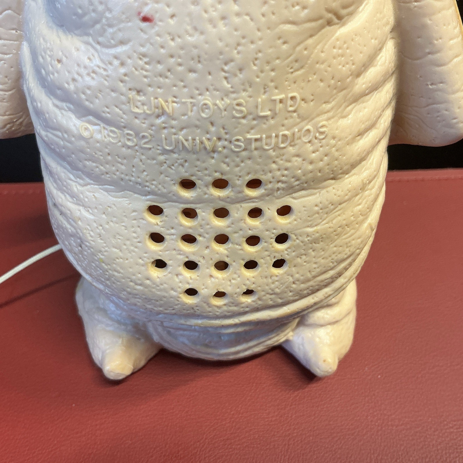 Vintage 1982 LJN E.T. Talking Pull String Toy 7” Figure WORKS! with Extras