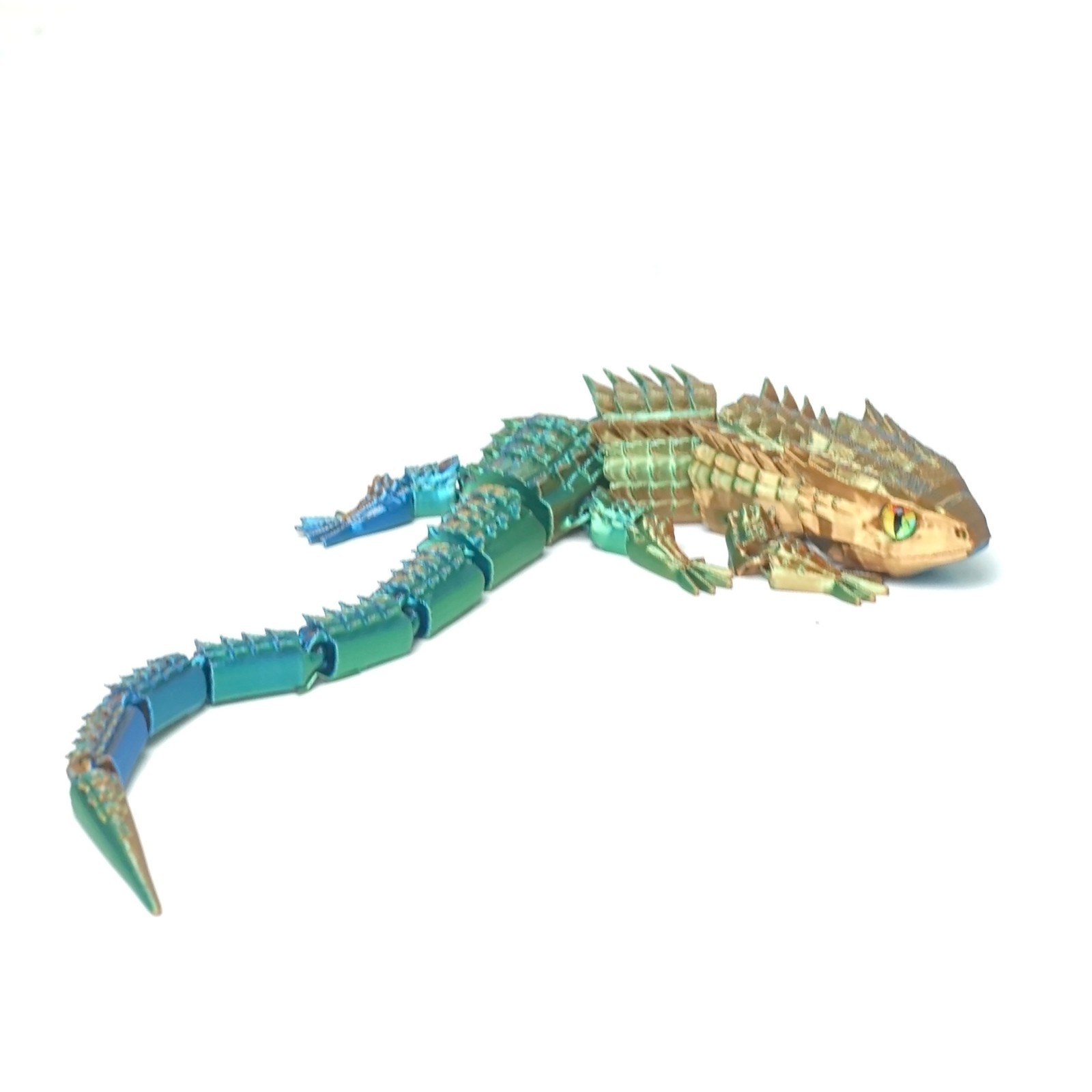 10.63inch 3D Printed Lizard Model,Articulated Animals figure,Toys Home Decor