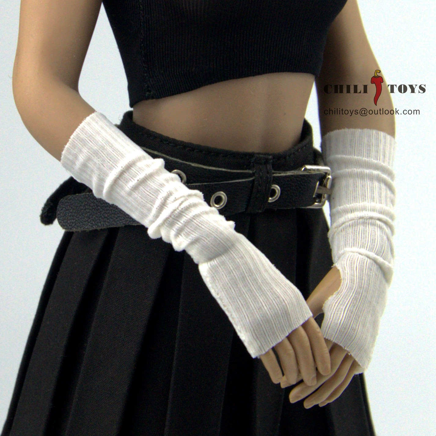 1/6 scale cotton gloves wristband For 12&Prime; figure phicen hot toys worldbox ❶USA❶