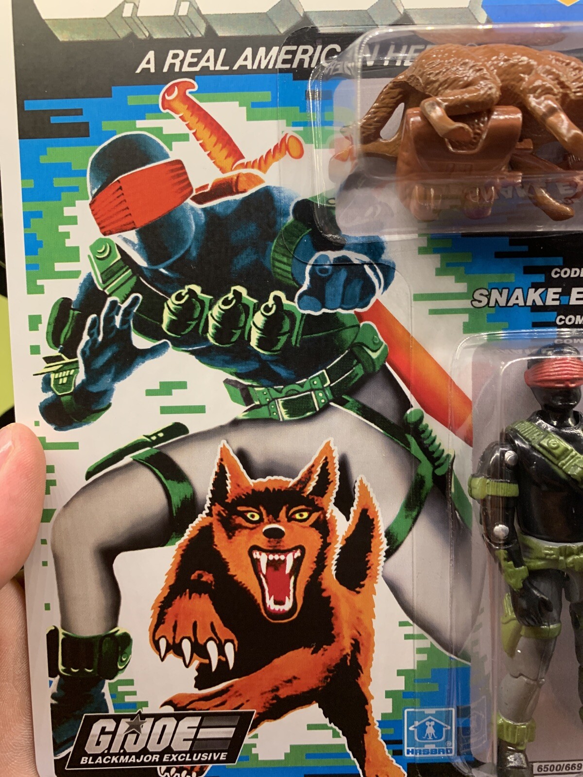 Arah Cobra 1988 Style Night Force V2 Snake Eyes Beautiful Lot Mint Card Moc L@@k
