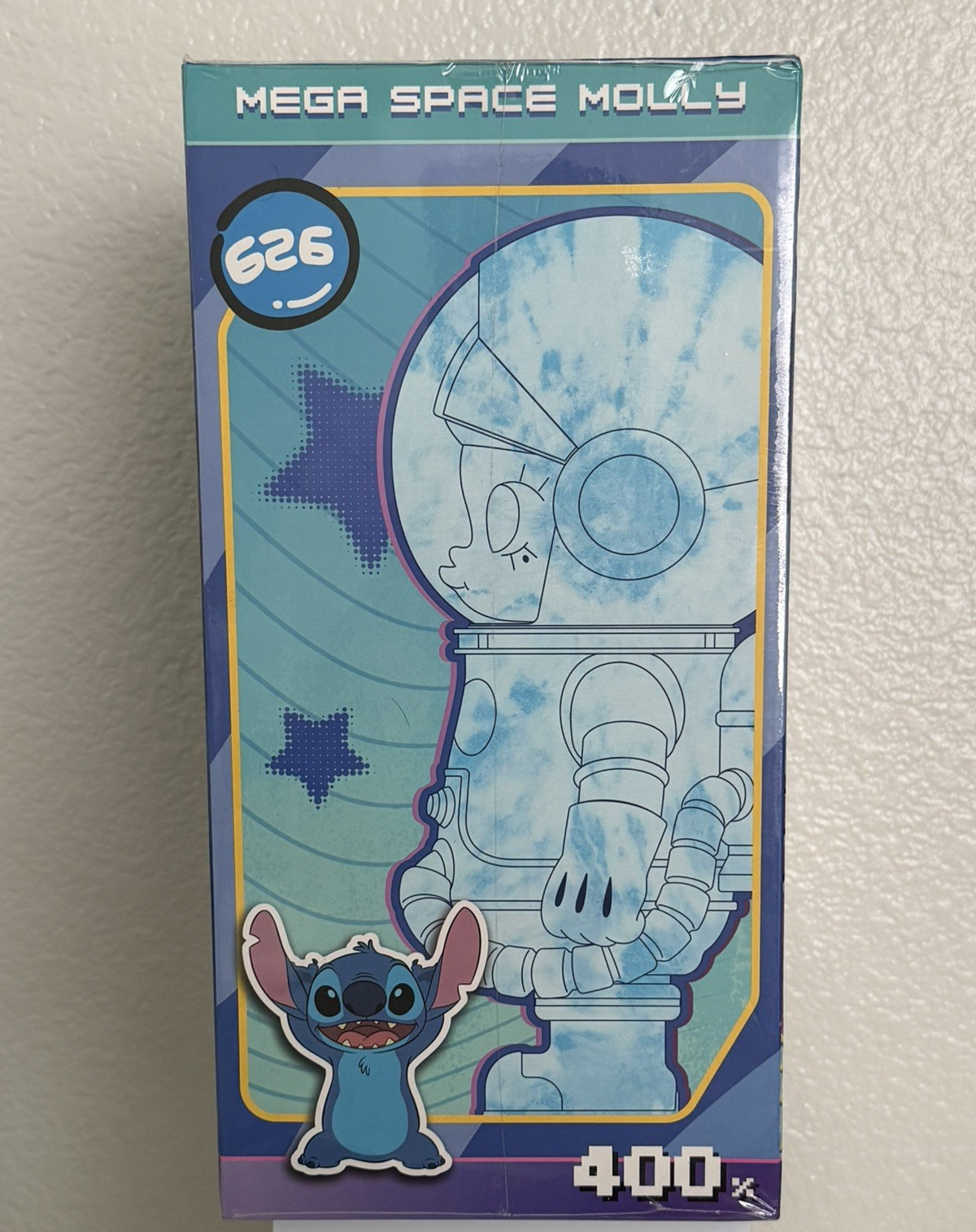Popmart Mega Space Molly Stitch Authentic 400% Brand New Sealed