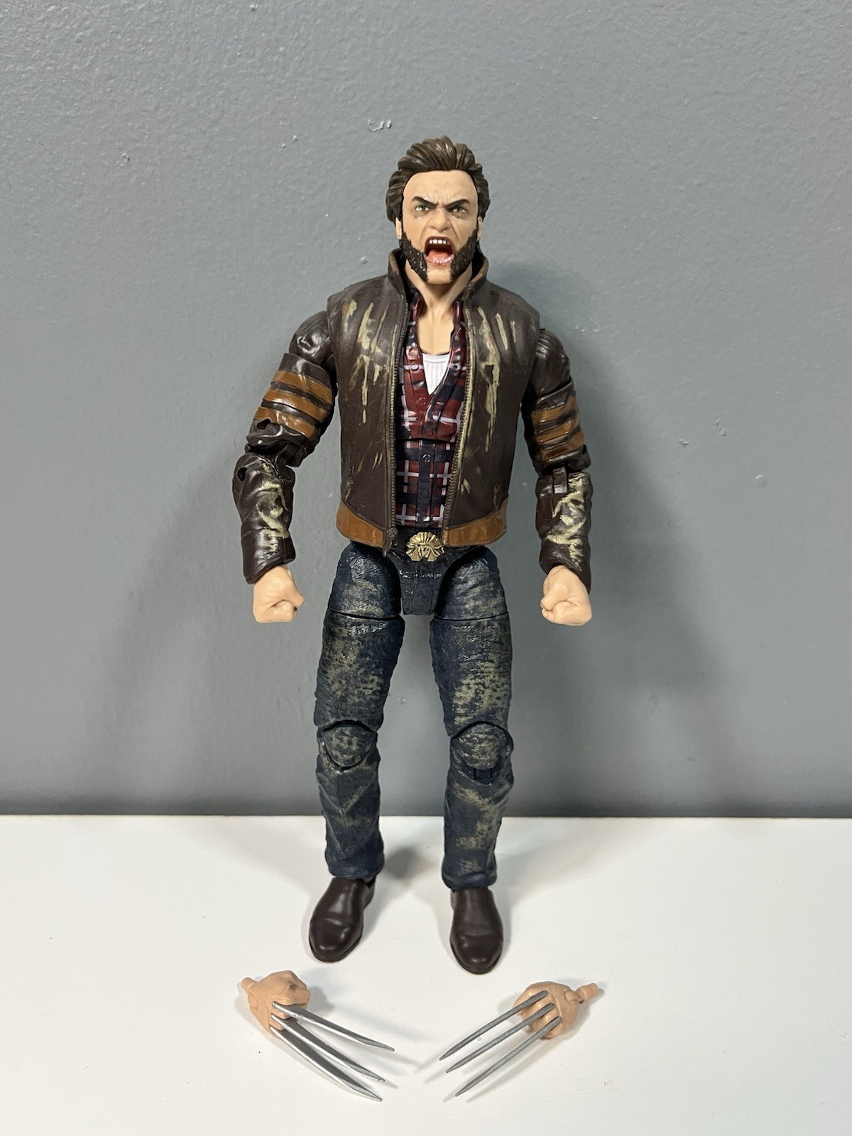 Marvel Legends 20th Anniversary Wolverine Figure MCU Hugh Jackman X-Men 2020