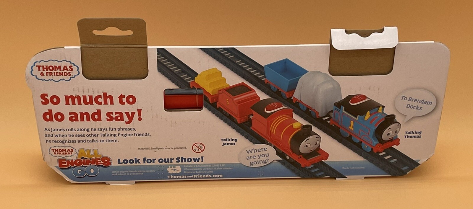 Thomas and Friends Trackmaster Talking James Motorized Engine Train New
