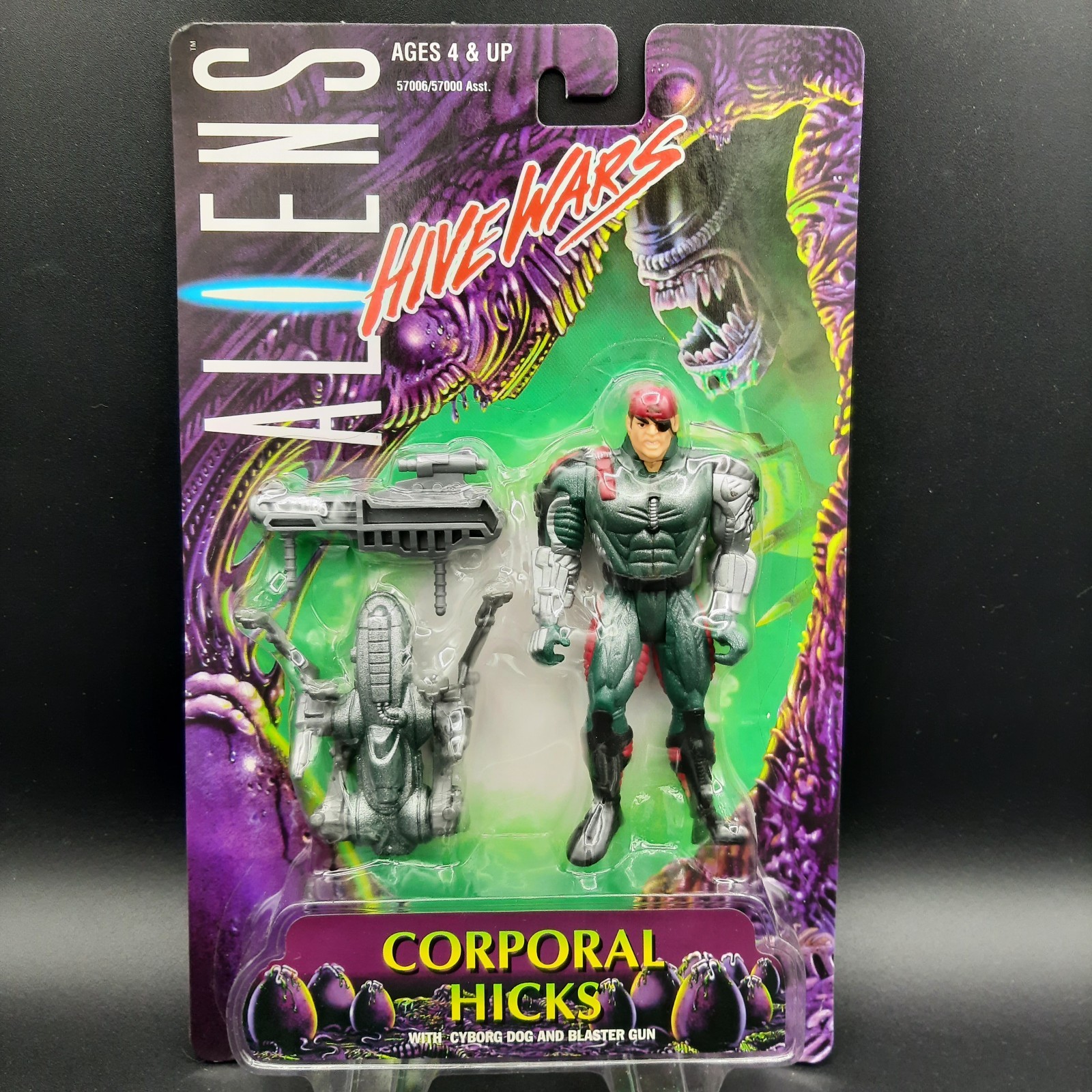 1998 Kenner Aliens Hive Wars Complete Set Predator, Marines, Aliens On Carc RARE