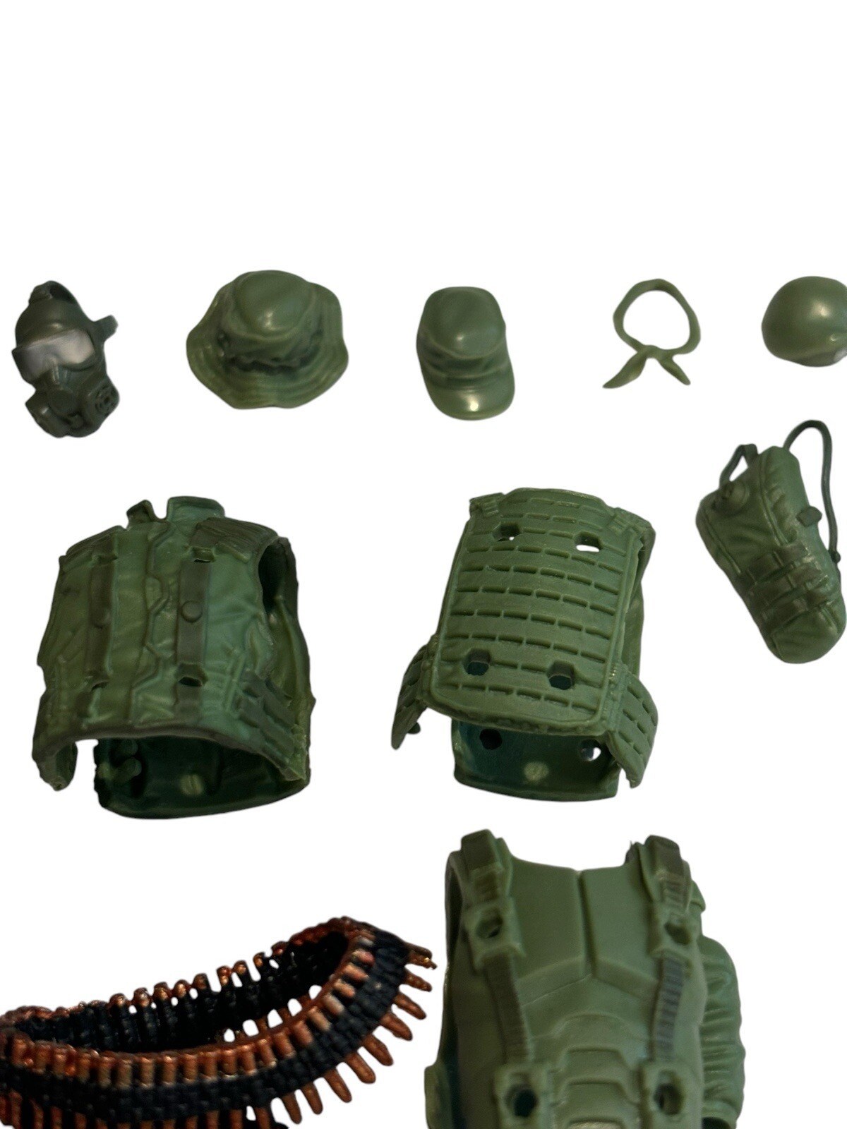 MTF 4&Prime; Figure Marauder Task Force Green Field Ops Trooper Deluxe Armor Bandolier