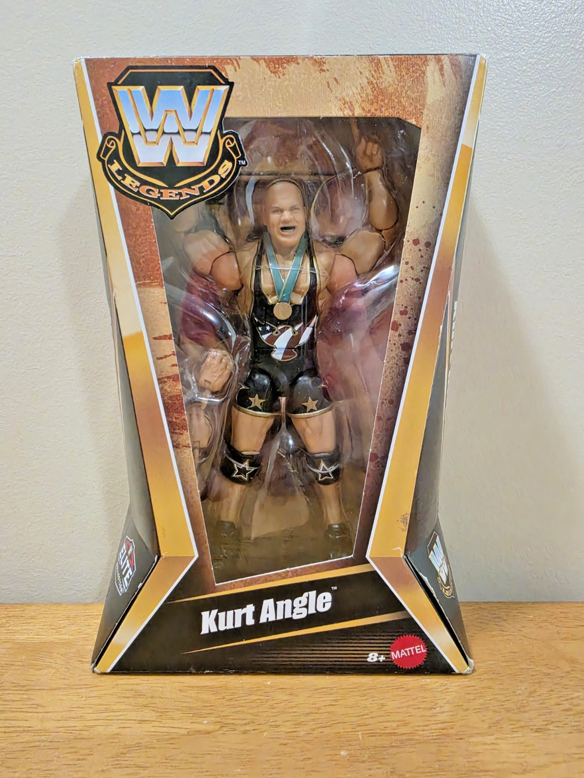 WWE Kurt Angle Elite Collection Legends 6&Prime; Figure Series 26 Mattel Action NEW