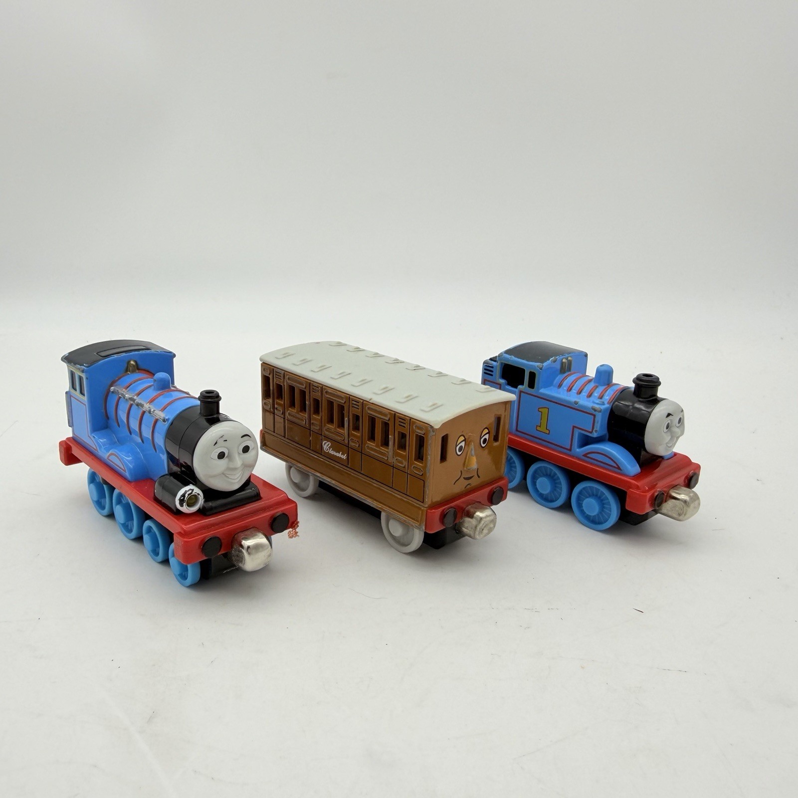 Thomas Train Diecast Lot Talking Thomas Clarabel 2009 Needs Batteries Magnetic