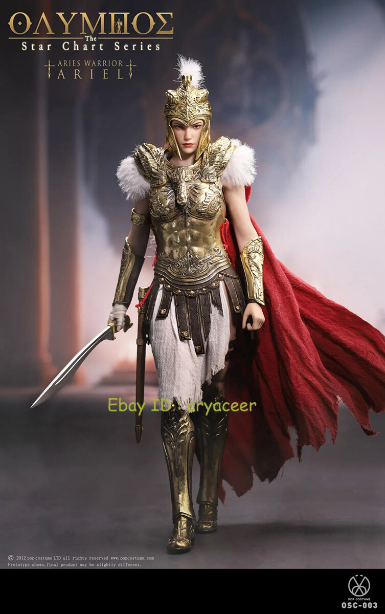 Pop Costume The Star Chart Serie OSC-003 Aries Warrior Ariel 1/6 Figure In Stock