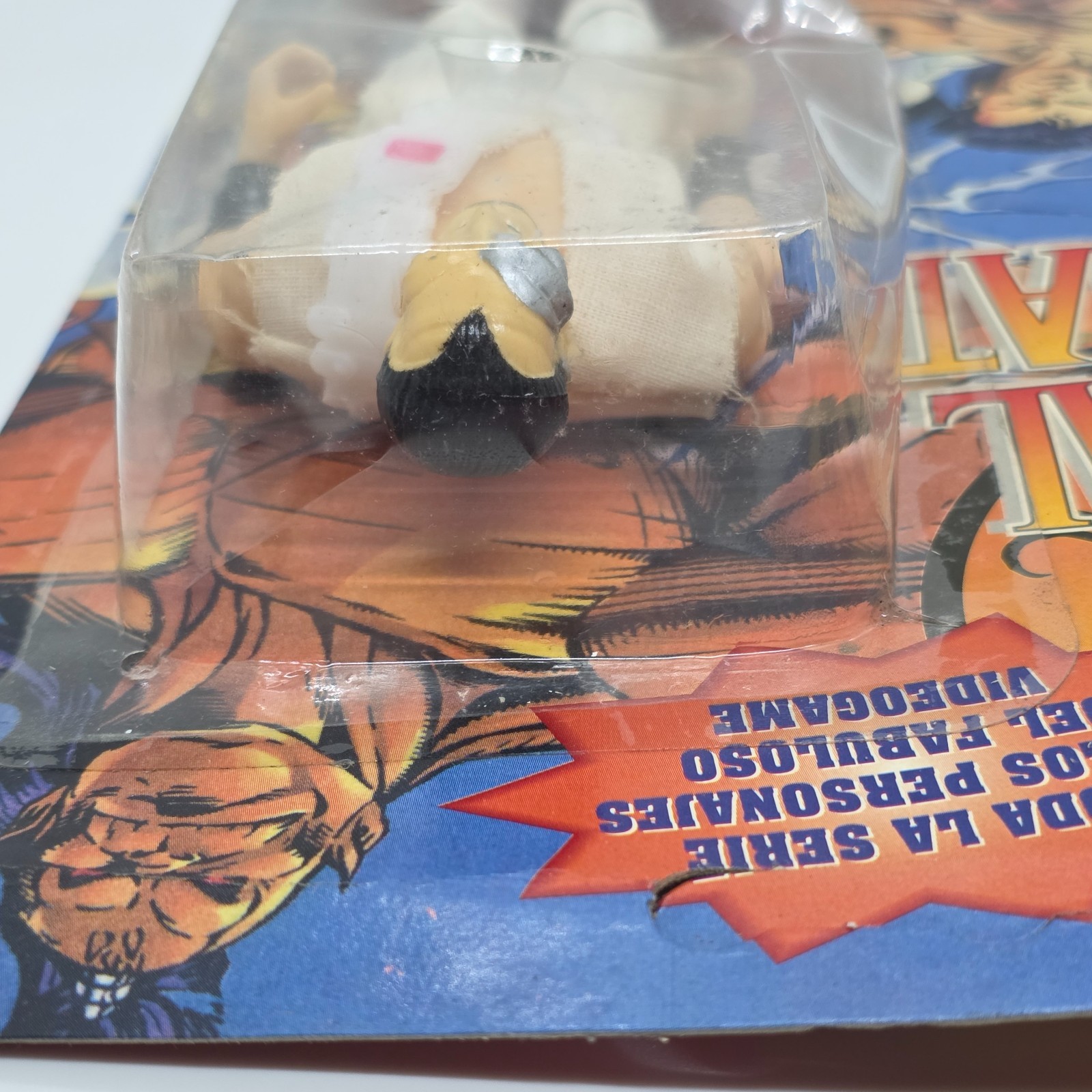 MORTAL KOMBAT TOP KANO BRAND JOCSA ARGENTINA MOC 1994 RARE