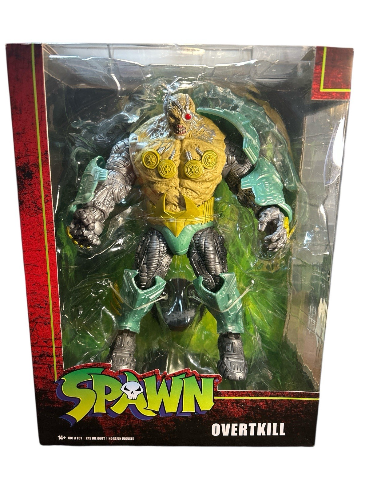McFarlane Toys Spawn Overtkill Figurine Action Figure 9” NEW