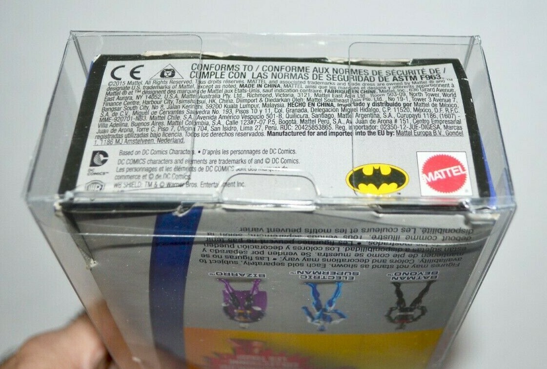 50 PACK 12&Prime; Inch Action Figures Clear Plastic Protectors Case Display Boxes