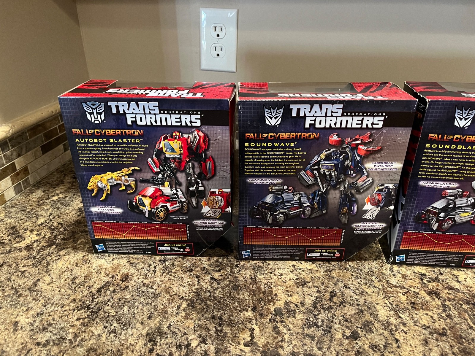 Transformers Generations Fall of Cybertron Lot