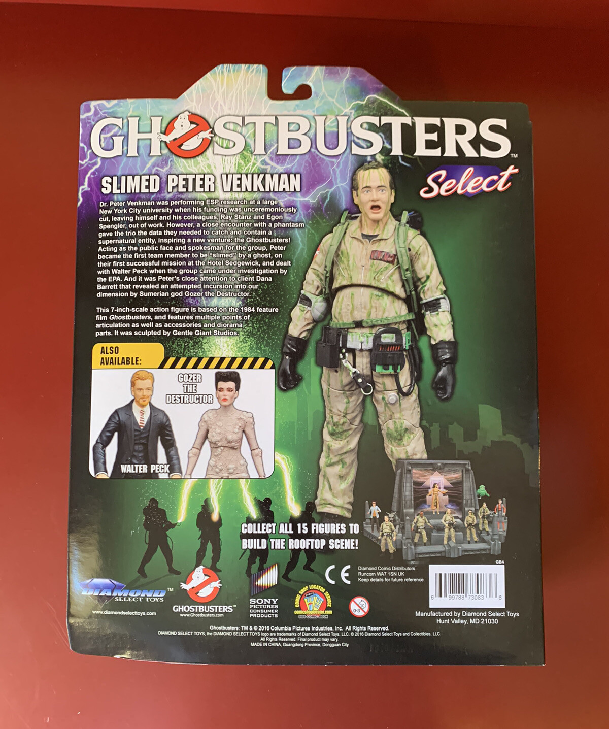 GHOSTBUSTERS – SLIMED PETER VENKMAN Deluxe Figure (Diamond Select Toys, 2016)