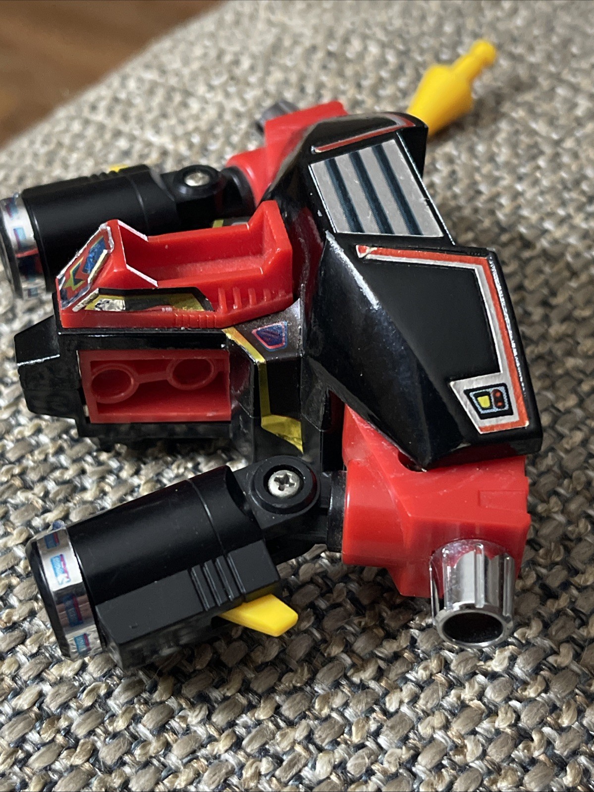 Diaclone Battle Buffalo Incomplete 1982 Takara For Parts Only As Shown